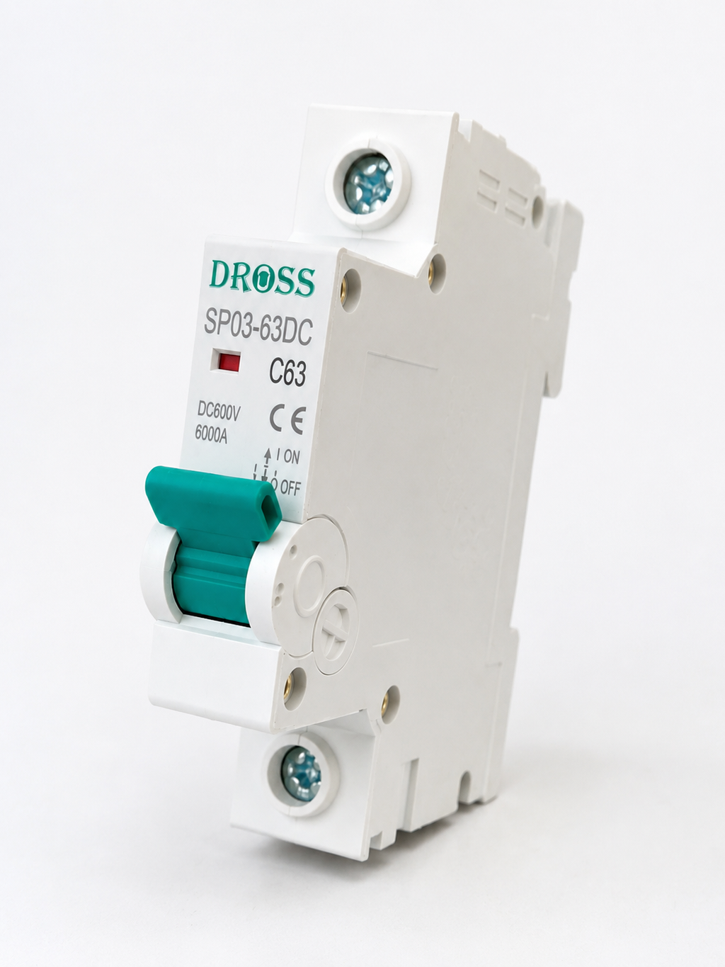 DROSS DC MCB 63A 1 Pole 600V – Solar DC Circuit Breaker