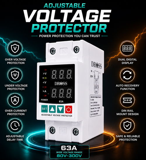 DROSS 63A Automatic Voltage Protector - photo 2