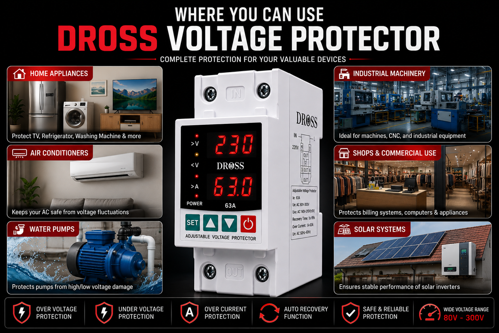 Voltage Protector (63A Automatic Voltage Protector