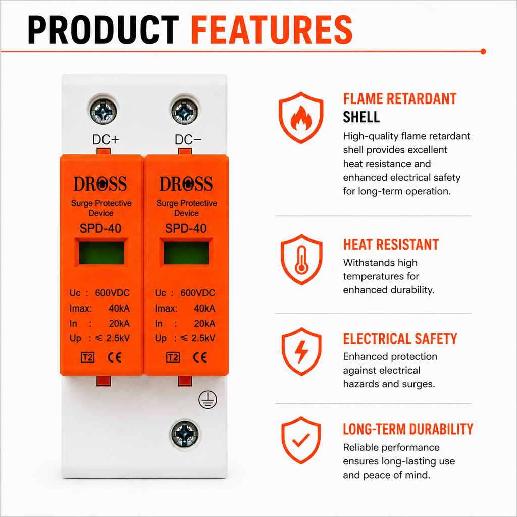 DC SPD (Solar/DC Surge Protective Device