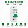 DROSS DC MCB 125A 1 Pole solar circuit breaker